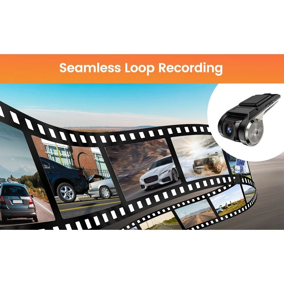 กล้องติดรถยนต์ GADONX Dash Cam GADONX GXC-09 กล้องหน้า+หลัง