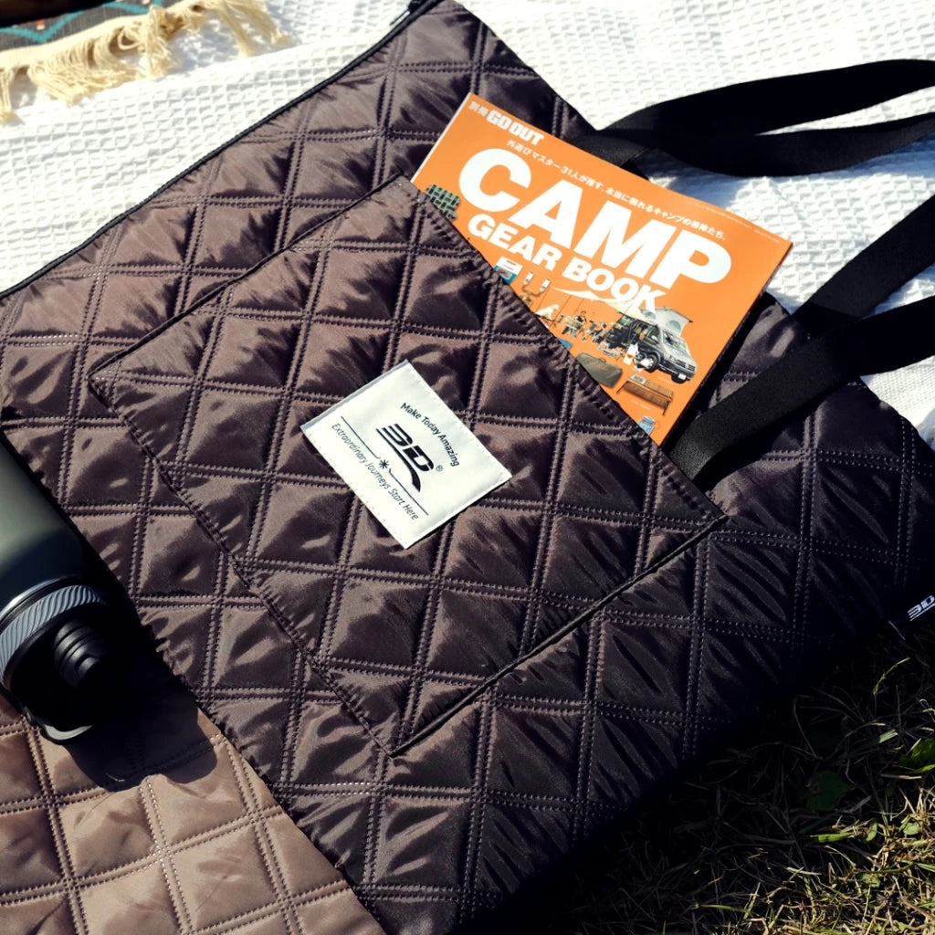 กระเป๋าผ้าปิคนิค 2-in-1 3D Wildrest Picnic Blanket Tote Bag