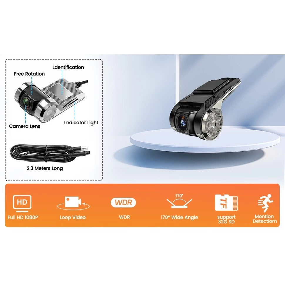 กล้องติดรถยนต์ GADONX Dash Cam GADONX GXC-09 กล้องหน้า+หลัง