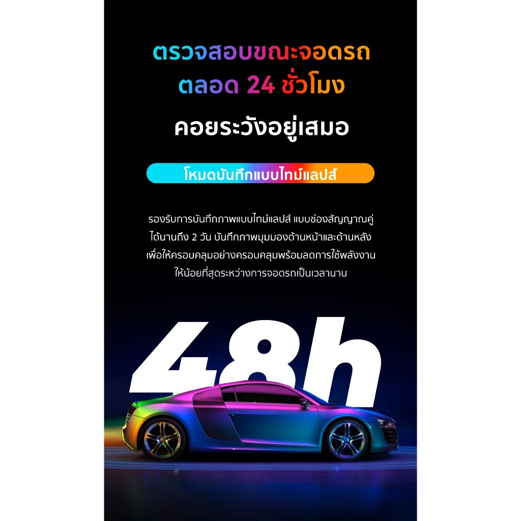 กล้องติดรถยนต์ DDPAI N2 DUAL