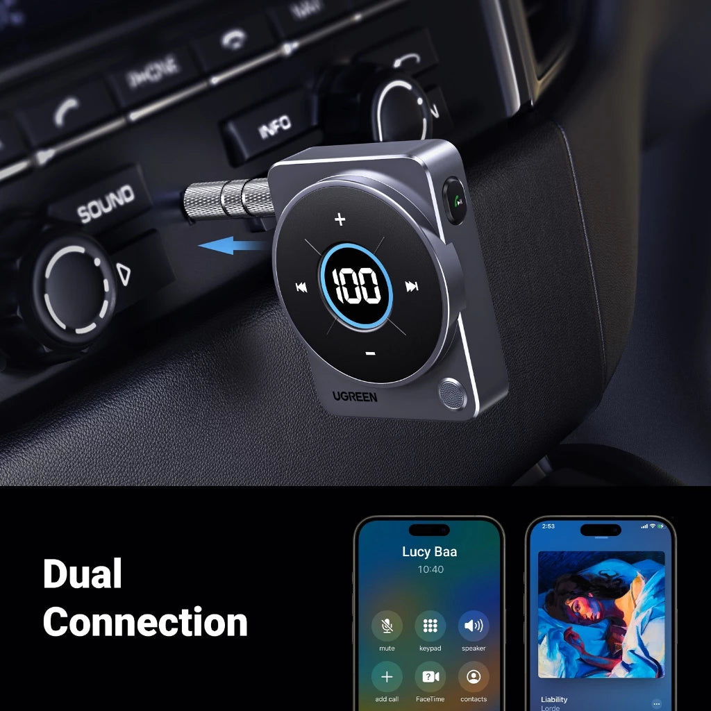 ตัวรับสัญญาณ Ugreen AUX Bluetooth5.4 รุ่น 35003