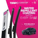 ใบปัดน้ำฝนซิลิโคน TRAPO HYDROPHOBIC BYD SEALION 6 (2024-ปัจจุบัน)