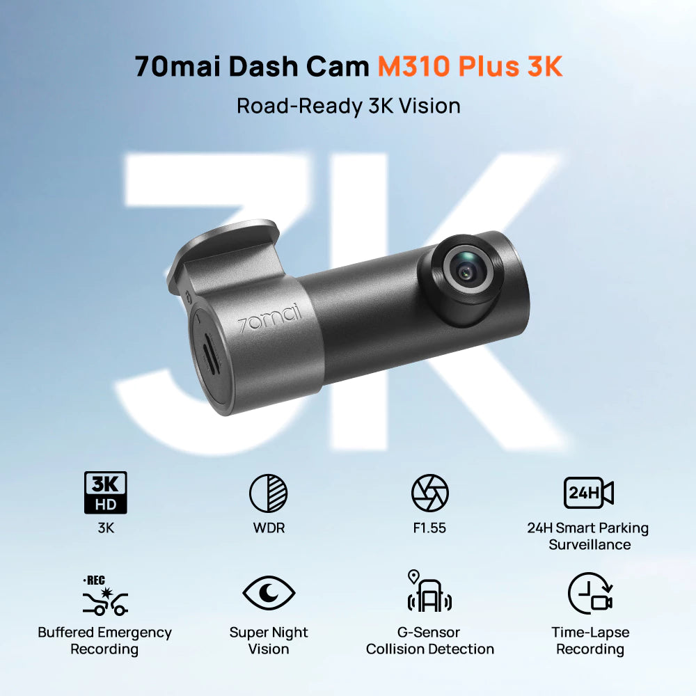 กล้องติดรถยนต์ 70MAI M310 PLUS 3K
