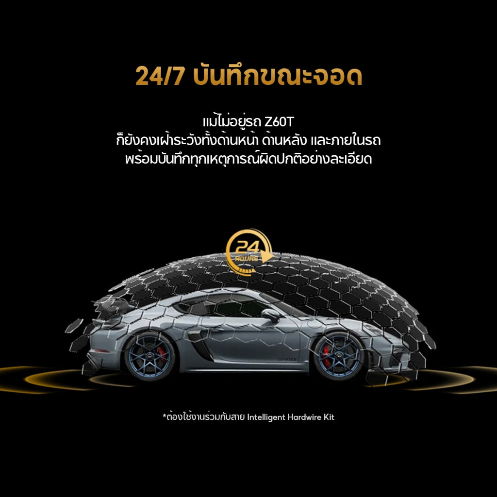 กล้องติดรถยนต์ DDPAI Z60T GPS Dual