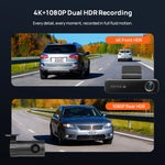 กล้องติดรถยนต์ 70mai M800-2 Dash Cam กล้องหน้า+หลัง แถมเมม 32GB