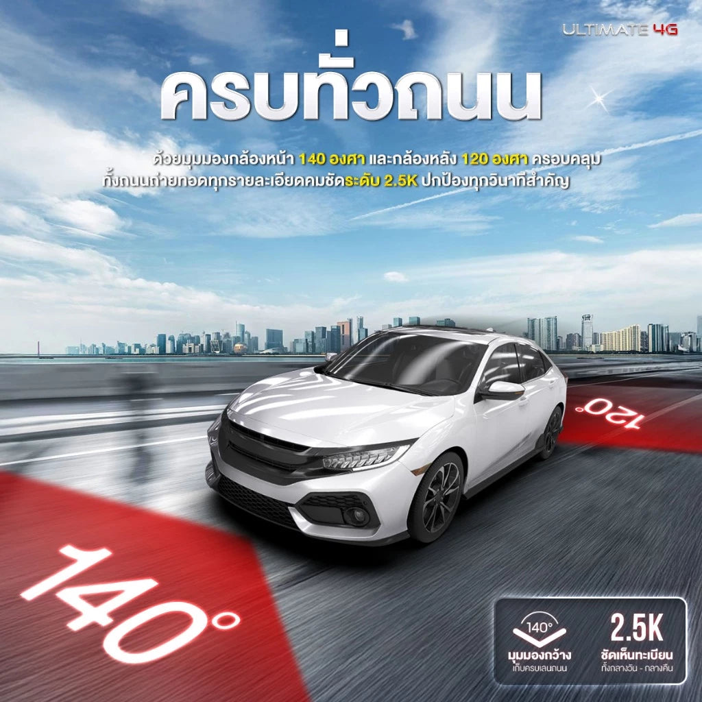 กล้องติดรถยนต์ ASTON Ultimate 4G