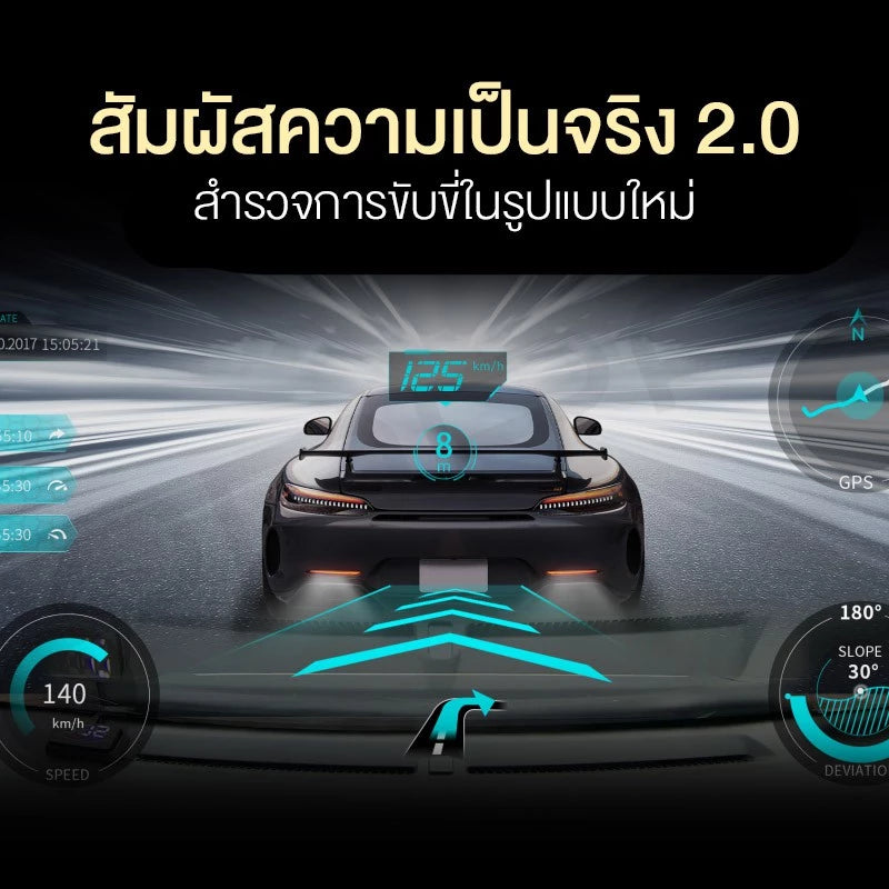 กล้องติดรถยนต์ DDPAI Z40 DUAL กล้องหน้า+หลัง