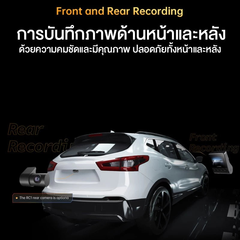 กล้องติดรถยนต์ DDPAI Z40 DUAL กล้องหน้า+หลัง